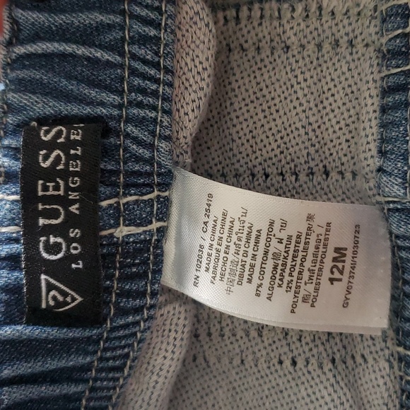 Guess Stretch Denim Size 12 Months - Picture 3 of 4